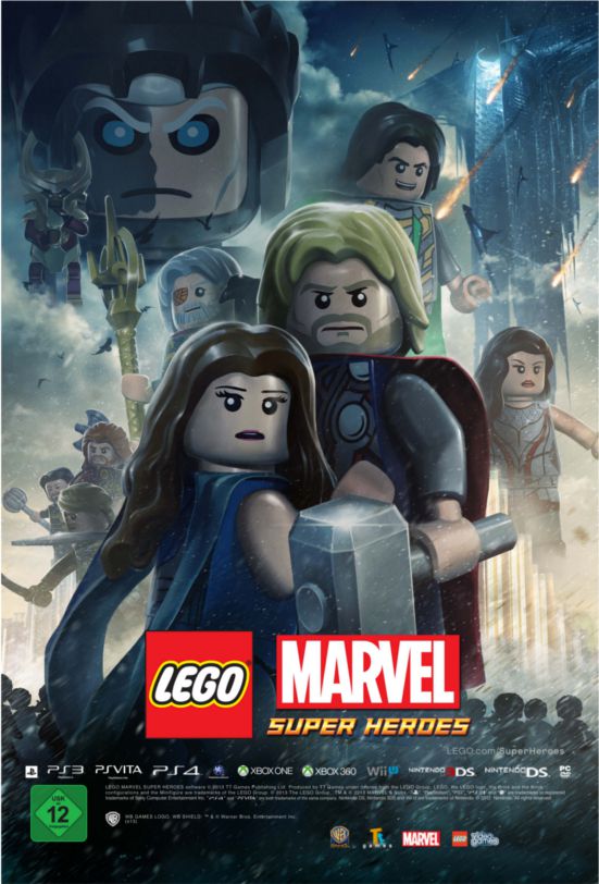 Lego Marvel Super Heroes Thor Poster